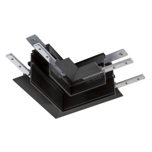 SLV L-verbinder, 48V TRACK, voor inbouwrail diep, links, zwart - Slv 1006587 1 h rgb - 20025689