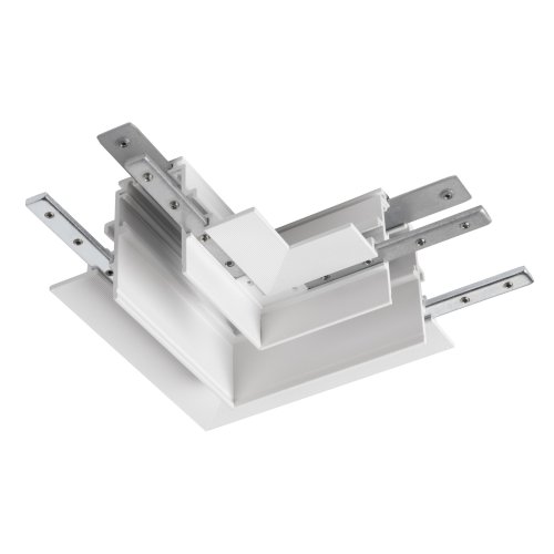 SLV L-verbinder mechanisch, 48V TRACK, voor inbouwrail diep, links, wit - Slv 1006588 1 h rgb - 20025690