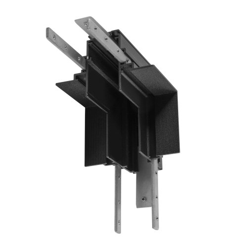 SLV L-verbinder mechanisch, 48V TRACK, voor inbouwrail diep, stereo, zwart - Slv 1006591 1 h rgb - 20025693