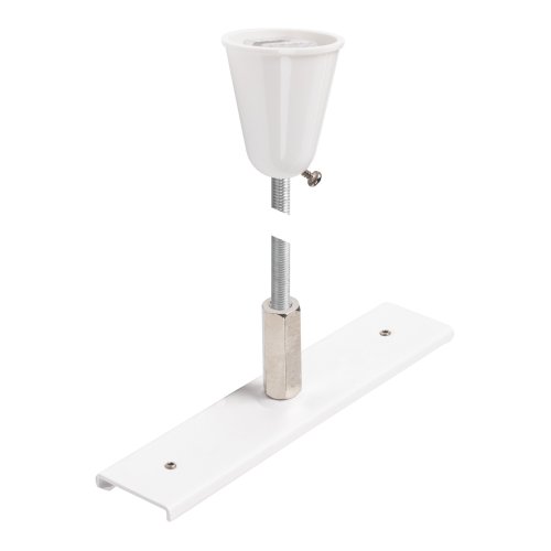 SLV Railverstevigingsplaat met ophangset, 48V TRACK, 1 m stang, wit - Slv 1006602 1 h rgb - 20025704