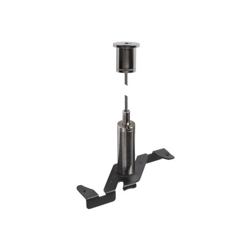 SLV 3 m staalkabel pendelophanging, 48V TRACK, zwart - Slv 1006607 1 h rgb - 20025709
