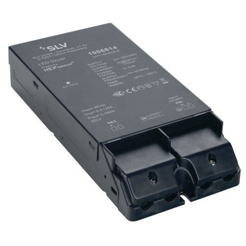 SLV LED-voeding 48V 150W zwart - Slv 1006614 1 h rgb - 20025716