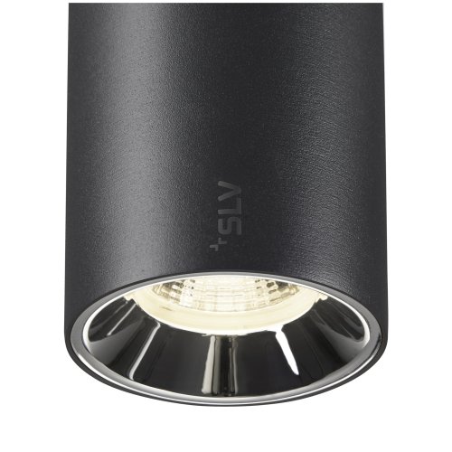SLV NUMINOS&reg; S, 48V spot, rond, 4000K, 16W, DALI 2, 20&deg;, mat zwart/glanzen - Slv 1006743 d2 rgb - 20025845