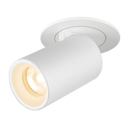 SLV NUMINOS PROJECTOR XS, plafondinbouwarmatuur, 3000K 55&deg;, cilindrisch, w - Slv 1006901 1 h rgb - 20026003