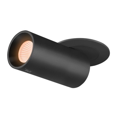 SLV NUMINOS PROJECTOR S, plafondinbouwarmatuur, 2700K 20&deg;, cilindrisch, zw - Slv 1006921 6 rgb - 20026005
