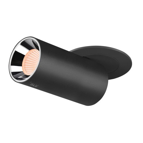 SLV NUMINOS PROJECTOR S, plafondinbouwarmatuur, 2700K 20&deg;, cilindrisch, zw - Slv 1006923 6 rgb - 20026007