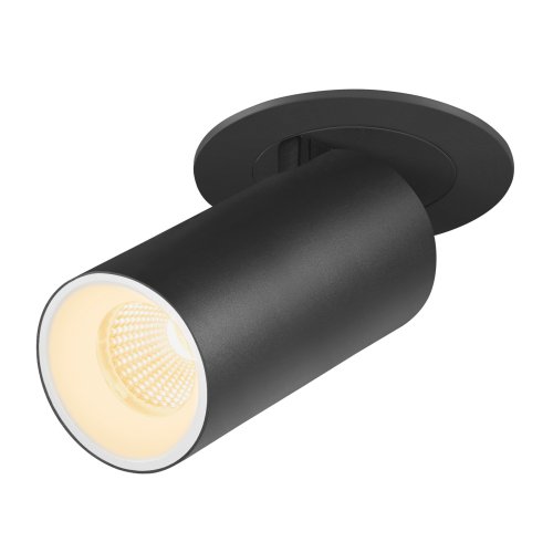 SLV NUMINOS PROJECTOR S, plafondinbouwarmatuur, 3000K 55&deg;, cilindrisch, zw - Slv 1006946 1 h rgb - 20026030