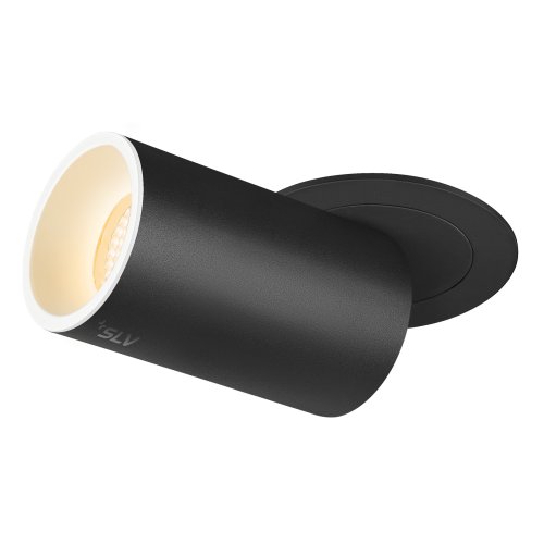 SLV NUMINOS PROJECTOR M, plafondinbouwarmatuur, 3000K 20&deg;, cilindrisch, zw - Slv 1006994 6 rgb - 20026060
