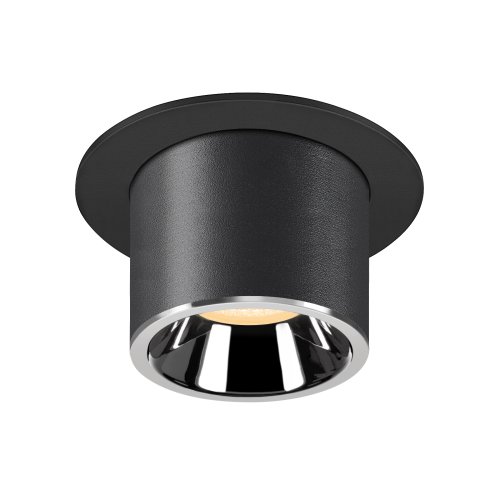 SLV NUMINOS PROJECTOR M, plafondinbouwarmatuur, 3000K 55&deg;, cilindrisch, zw - Slv 1007001 4 rgb - 20026067