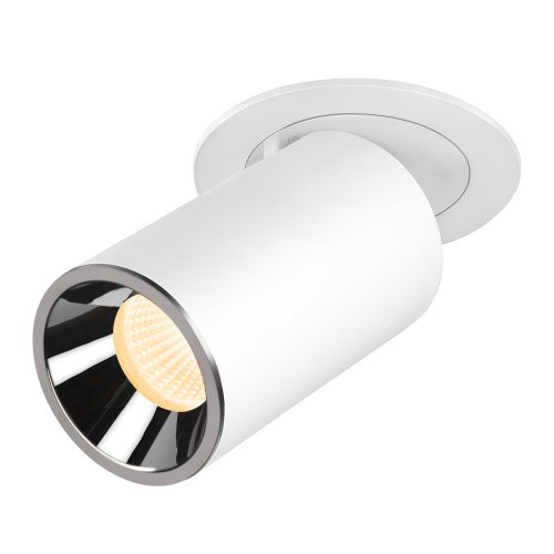 SLV NUMINOS PROJECTOR M, plafondinbouwarmatuur, 3000K 55&deg;, cilindrisch, wi - Slv 1007010 1 h rgb - 20026076