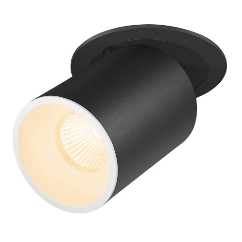 SLV NUMINOS PROJECTOR L, plafondinbouwarmatuur, 3000K 20&deg;, cilindrisch, zw - Slv 1007048 1 h rgb - 20026096