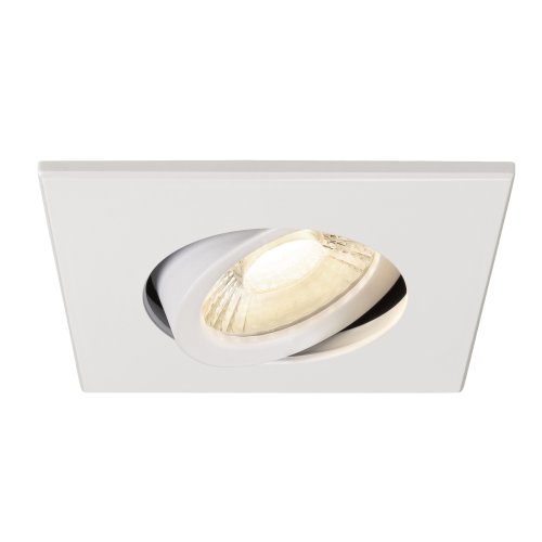 SLV UNIVERSAL DOWNLIGHT afdekking, voor Downlight IP20, zwenkbaar, hoekig, - Slv 1007090 1007185 3 rgb - 20026129