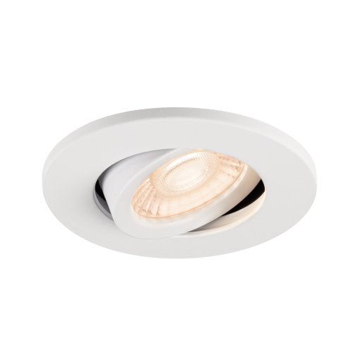 SLV afdekkap rond inbouwarmatuur kantelbaar wit 1007092 - Slv 1007092 2 rgb - 11003149