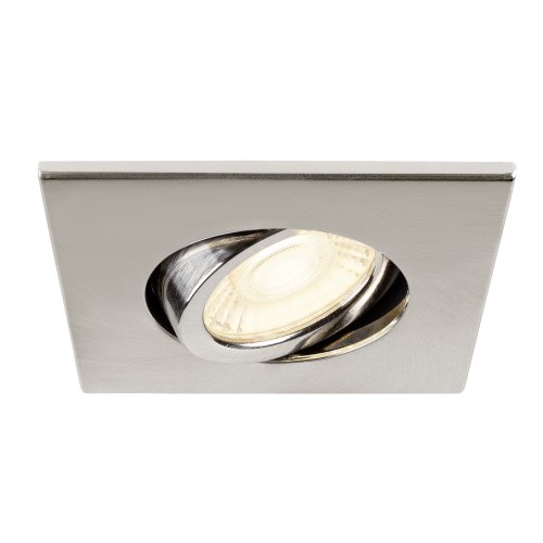 SLV afdekkap vierkant inbouwarmatuur kantelbaar alu 1007186 - Slv 1007186 3 rgb - 11003736