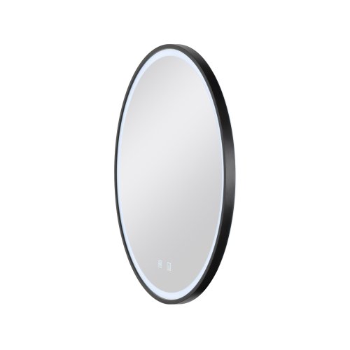 SLV TRUKKO 60 Spiegel &Oslash; 60 cm, chroom, zwarte rand - Slv 1007201 3 rgb - 20026142