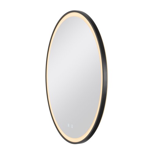 SLV TRUKKO 80 Spiegel &Oslash; 80 cm, chroom, zwarte rand - Slv 1007202 1 h rgb - 20026143