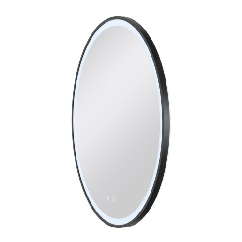 SLV TRUKKO 80 Spiegel &Oslash; 80 cm, chroom, zwarte rand - Slv 1007202 3 rgb - 20026143