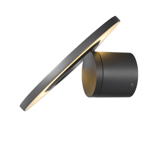 SLV I-RING, wandopbouwarmatuur, 9,2 W, 3000K, antraciet - Slv 1007236 2 rgb - 20026159