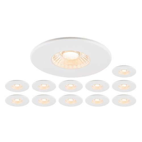 SLV Set bestaande uit 12x 1007095 UNIVERSAL DOWNLIGHT PHASE IP65 38&deg; en 10 - Slv 1007272 1 h rgb - 20026180