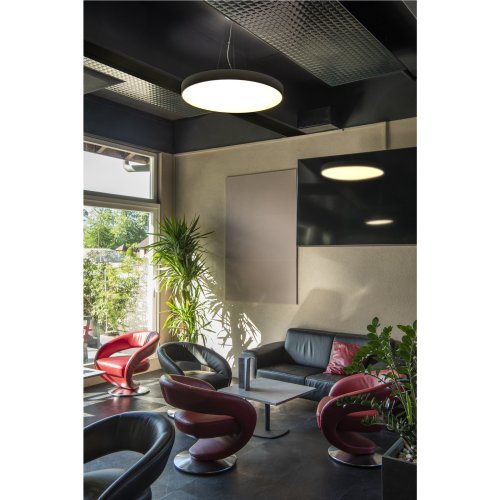SLV MEDO&reg; PRO 90, plafondopbouwarmatuur, rond, 3000/4000K, 74W, fase-afsni - Slv 1007314 a1 h rgb - 20026216
