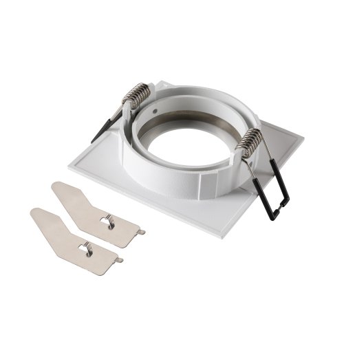 SLV NEW TRIA&reg; 68, plafondinbouwring, L: 8.2 B: 8.2 H: 2.6 cm, IP20, wit - Slv 1007328 2 rgb - 20026230