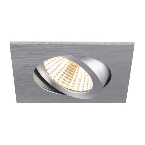 SLV NEW TRIA&reg; 68, plafondinbouwring, L: 8.2 B: 8.2 H: 2.6 cm, IP20, alumin - Slv 1007330 3 rgb - 20026232
