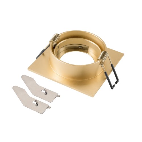 SLV NEW TRIA&reg; 68, plafondinbouwring, L: 8.2 B: 8.2 H: 2.6 cm, IP20, ros&eacute;go - Slv 1007331 2 rgb - 20026233