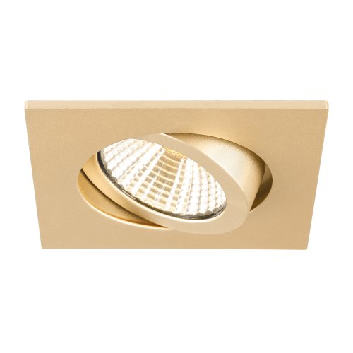 SLV NEW TRIA&reg; 68, plafondinbouwring, L: 8.2 B: 8.2 H: 2.6 cm, IP20, ros&eacute;go - Slv 1007331 3 rgb - 20026233