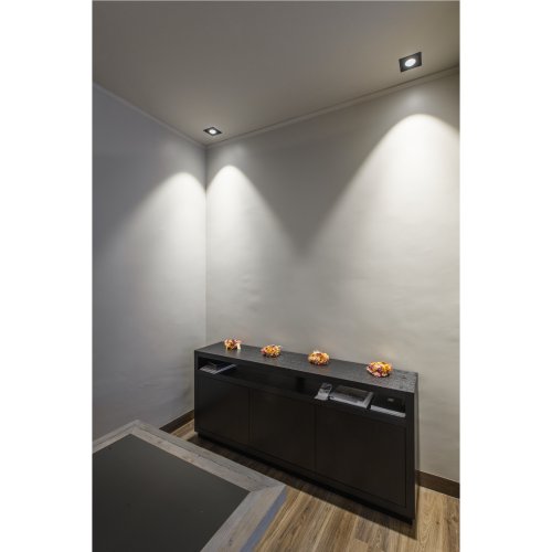 SLV NEW TRIA&reg; 75, plafondinbouwring, L: 9 B: 9 H: 2.6 cm, IP20, zwart - Slv 1007340 1007383 a1 rgb - 20026242