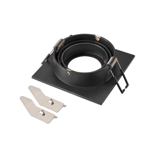 SLV NEW TRIA&reg; 75, plafondinbouwring, L: 9 B: 9 H: 2.6 cm, IP20, zwart - Slv 1007340 2 rgb - 20026242