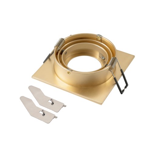 SLV NEW TRIA&reg; 75, plafondinbouwring, L: 9 B: 9 H: 2.6 cm, IP20, ros&eacute;gold - Slv 1007341 2 rgb - 20026243
