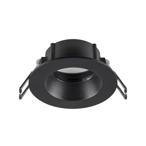 SLV NEW TRIA&reg; 68, plafondinbouwring, D: 8.2 H: 3.4 cm, IP 65, schwarzzwart - Slv 1007345 1 h rgb - 20026247