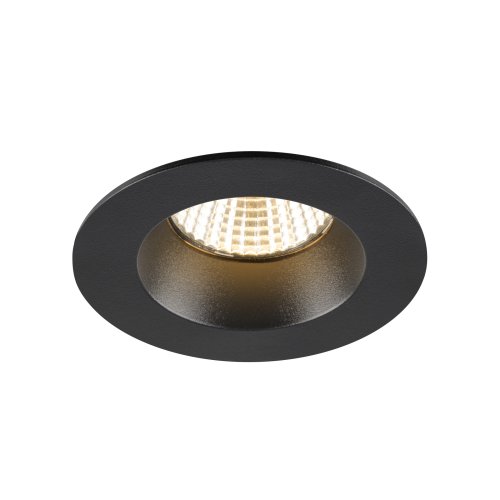 SLV NEW TRIA&reg; 68, plafondinbouwring, D: 8.2 H: 3.4 cm, IP 65, schwarzzwart - Slv 1007345 3 rgb - 20026247
