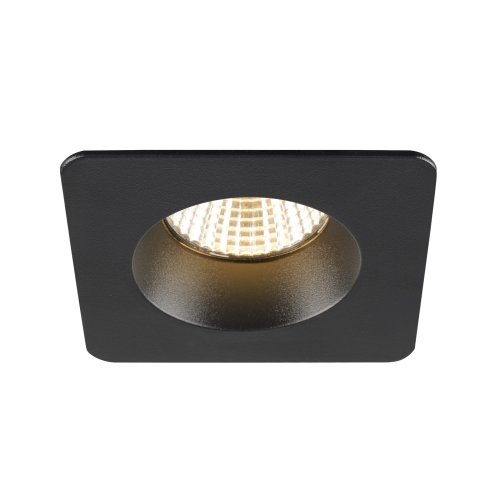 SLV NEW TRIA&reg; 68, plafondinbouwring, L: 8.2 B: 8.2 H: 3.4 cm, IP 65, zwart - Slv 1007347 3 rgb - 20026249
