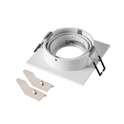 SLV NEW TRIA&reg; 75, plafondinbouwring, L: 9 B: 9 H: 2.6 cm, IP20, wit - Slv 1007349 2 rgb - 20026251