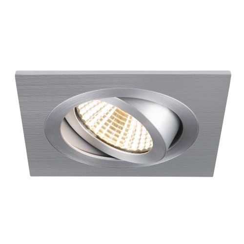 SLV NEW TRIA&reg; 75, plafondinbouwring, L: 9 B: 9 H: 2.6 cm, IP20, aluminium - Slv 1007350 3 rgb - 20026252