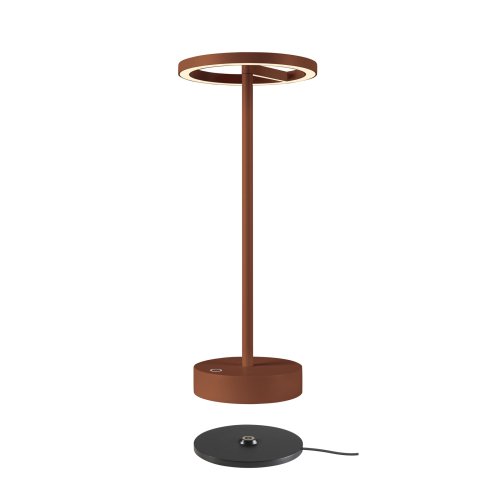 SLV VINOLINA ONE, tafelarmatuur, accu, IP54, 2700K, TOUCH, roest - Slv 1007358 2 rgb - 20026260