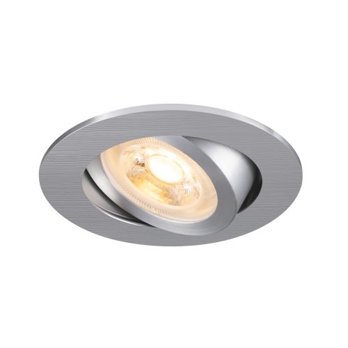 SLV NEW TRIA&reg; 68, plafondinbouwlamp, rond, max. 10W GU10, aluminium - Slv 1007370 1 h rgb - 20026271