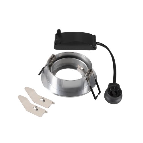 SLV NEW TRIA&reg; 68, plafondinbouwlamp, rond, max. 10W GU10, aluminium - Slv 1007370 2 rgb - 20026271