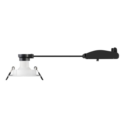 SLV NEW TRIA&reg; 68, plafondinbouwlamp, vierkant, max. 10W GU10, wit - Slv 1007371 3 rgb - 20026272