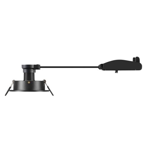 SLV NEW TRIA&reg; 75, plafondinbouwlamp, rond, max. 10W GU10, zwart - Slv 1007375 3 rgb - 20026276