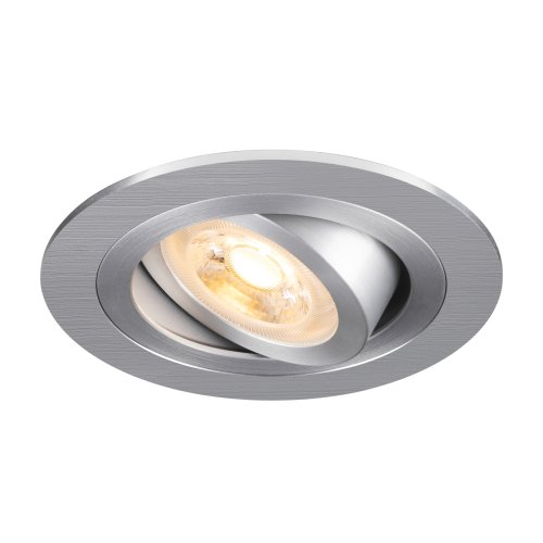 SLV NEW TRIA&reg; 75, plafondinbouwlamp, rond, max. 10W GU10, aluminium - Slv 1007376 1 h rgb - 20026277