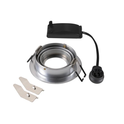 SLV NEW TRIA&reg; 75, plafondinbouwlamp, rond, max. 10W GU10, aluminium - Slv 1007376 2 rgb - 20026277