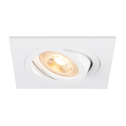 SLV NEW TRIA&reg; 75, plafondinbouwlamp, vierkant, max. 10W GU10, wit - Slv 1007377 1 h rgb - 20026278