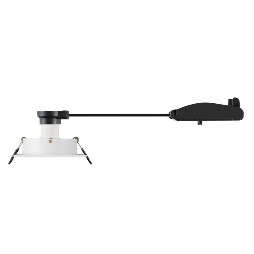 SLV NEW TRIA&reg; 75, plafondinbouwlamp, vierkant, max. 10W GU10, wit - Slv 1007377 3 rgb - 20026278