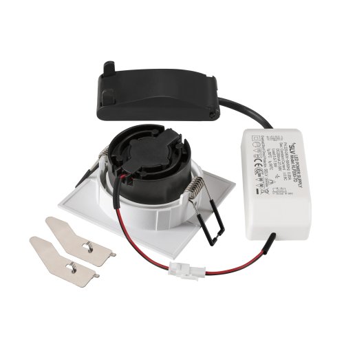SLV NEW TRIA&reg; 68, plafondinbouwlamp, 3000K, 38&deg;, IP20, vierkant, wit - Slv 1007397 2 rgb - 20026298