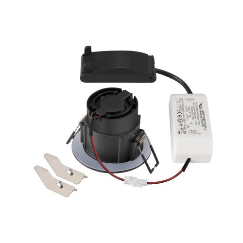 SLV NEW TRIA&reg; 68, plafondinbouwlamp, 2700K, 38&deg;, IP20/IP65, rond, zwart - Slv 1007406 2 rgb - 20026307