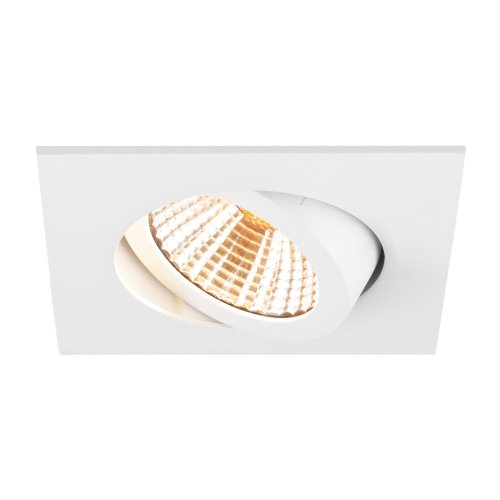 SLV NEW TRIA&reg; 68, plafondinbouwlamp, 1800-3000K, 38&deg;, IP20, vierkant, wit - Slv 1007427 4 rgb - 20026320