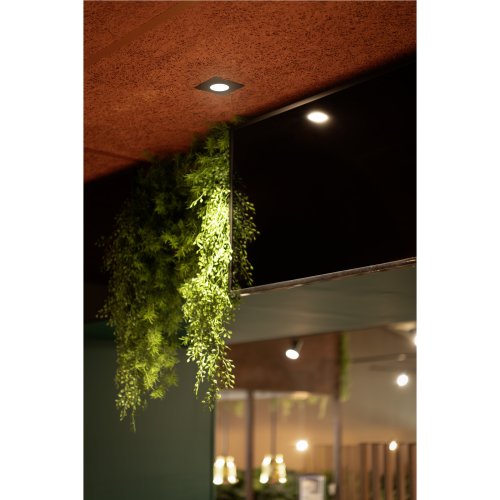 SLV NEW TRIA&reg; 68, plafondinbouwlamp, 1800-3000K, 60&deg;, IP20, vierkant, zwar - Slv 1007430 a1 h rgb - 20026323