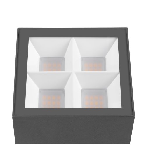 SLV S-CUBE, wand- en plafondopbouwarmatuur, 2700/3000K, 15 W, PHASE, 80&deg;,  - Slv 1007458 d2 rgb - 20026349